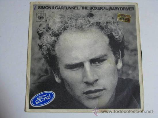 Discos de vinilo: Single SIMON & GARFUNKEL, The boxer - Foto 1