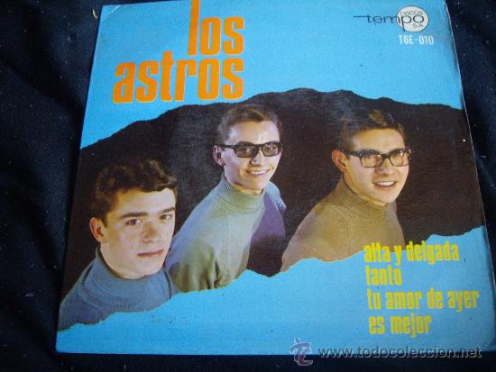 Discos de vinilo: LOS ASTROS-ALTA Y DELGADA + 3-EP 1968 - Foto 1