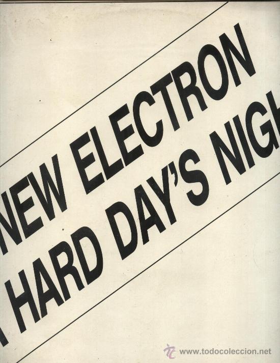 Discos de vinilo: New Electron - A hard day&acute;s night - Foto 1