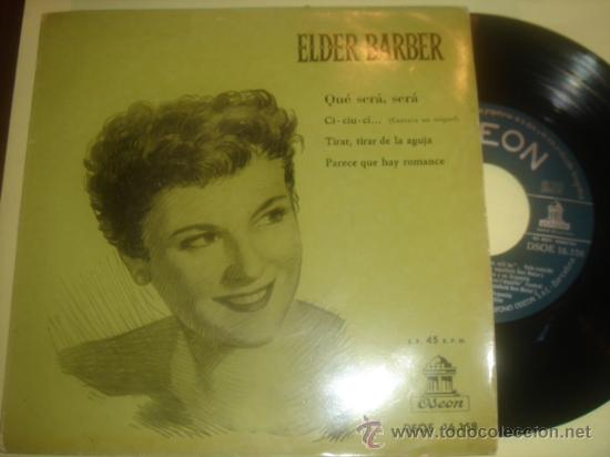 Discos de vinilo: ELDER BARBER -EP- QU&Eacute; SER&Aacute;, SER&Aacute; + 3 - OR SPAIN 60S - Foto 1