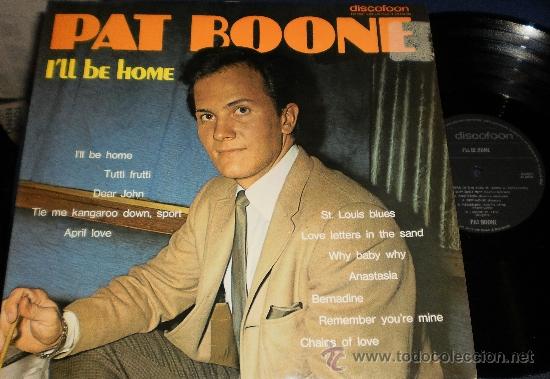 Discos de vinilo: pat boone lp ill be home holanda - Foto 1