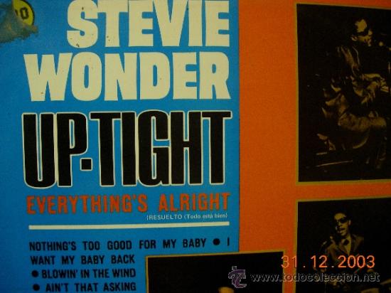 Discos de vinilo: Stevie Wonder LP Up-tight - Foto 1