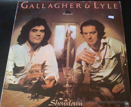 Discos de vinilo: GALLAGER & LYLE, SHOWDOWN - LP ORIGINAL ESPA&Ntilde;A - Foto 1