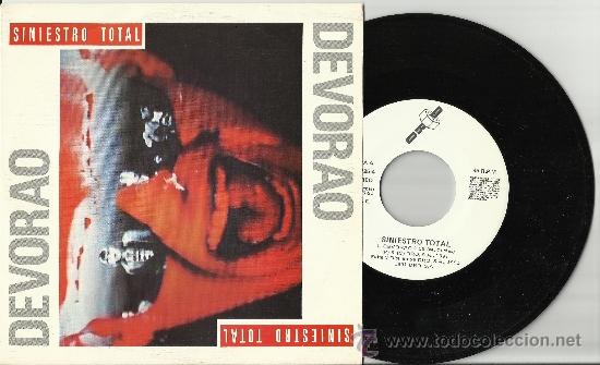 Discos de vinilo: siniestro total single devorao espa&ntilde;a 1991 - Foto 1