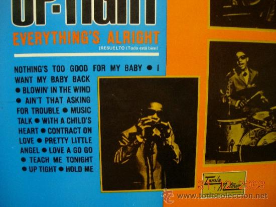 Discos de vinilo: Stevie Wonder LP Up-tight - Foto 2