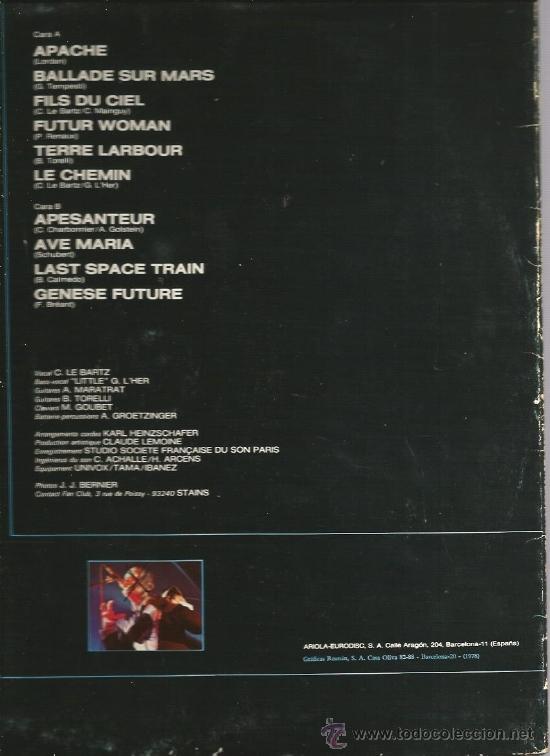 Discos de vinilo: LP LES ROCKETS  - SPACE ROCK - Foto 8
