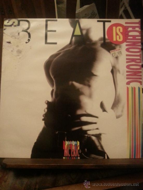 Discos de vinilo: DISCO VINILO TECHNO - BEAT IS TECHNOTRONIC - FEATURING MC ERIC - - MAXI SINGLE - A&Ntilde;OS 90 - Foto 1