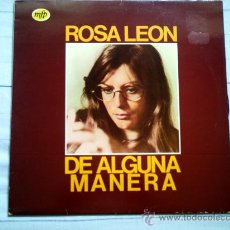 Discos de vinilo: VINILO ROSA LEON. DE ALGUNA MANERA (LP). Lote 248199330