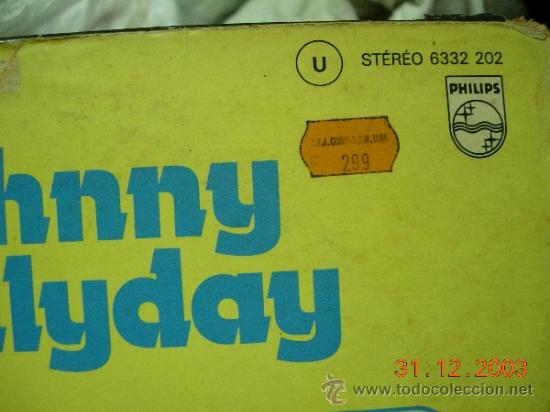Discos de vinilo: Johnny Hallyday LP Le disque dor - Foto 2