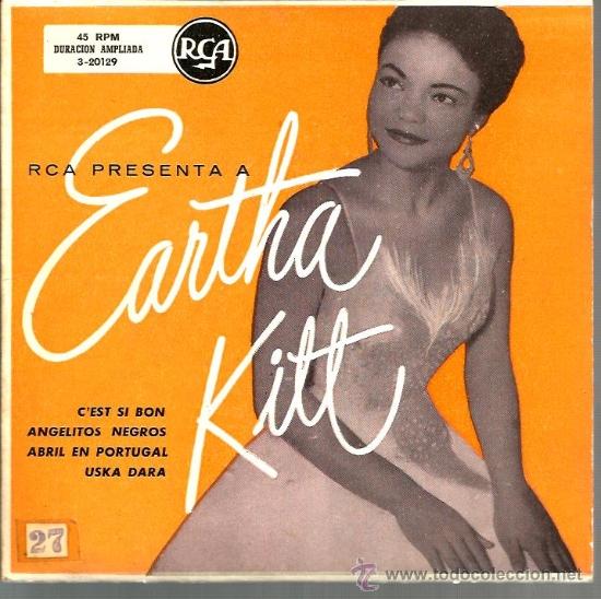 Discos de vinilo: EP EARTHA KITT : C&acute;EST SI BON + 3 - Foto 1
