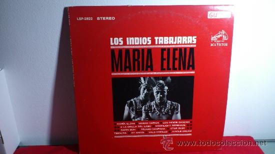 Discos de vinilo: Los Indios Tabajaras? &ndash; Maria Elena - Foto 1