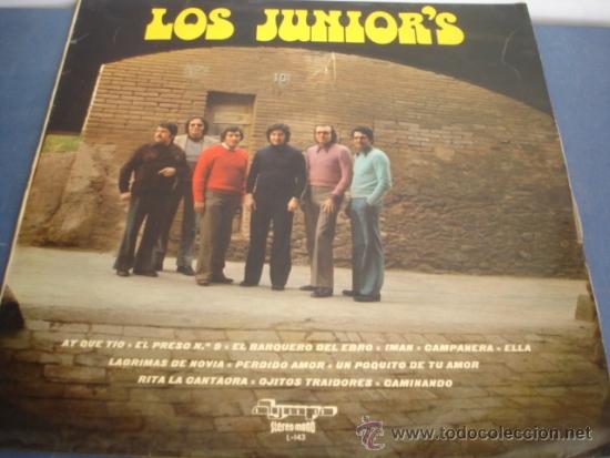Discos de vinilo: LOS JUNIOR&acute;S - Foto 1
