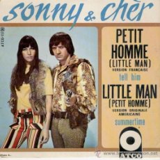Discos de vinilo: SONNY & CHER - LITTLE MAN - SUMMERTIME + 2 EP FRANCE VG++ / VG++. Lote 37781699