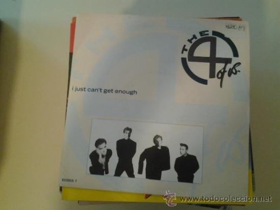 Disques de vinyle: THE 4 OF US - I JUST CAN&acute;T GET ENOUGH (PEDIDO MINIMO 6 EUROS)