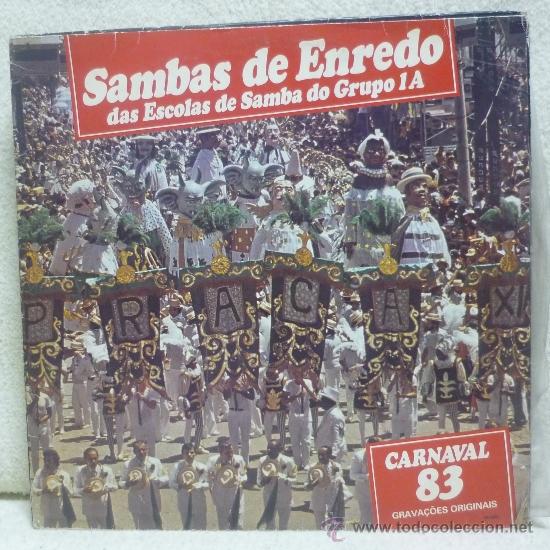 Vinyl records: Sambas De Enredo Das Escolas De Samba Do Grupo 1A - Carnaval 83 - Brasil 1983