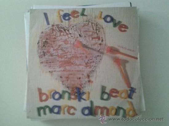 Discos de vinil: BRONSKI BEAT MARC ALMOND - I FEEL LOVE (PEDIDO MINIMO 6 EUROS)