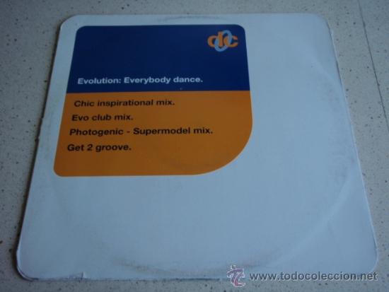 Discos de vinilo: EVOLUTION ( EVERYBODY DANCE 4 VERSIONES ) ENGLAND MAXI33 BMG RECORDS - Foto 1