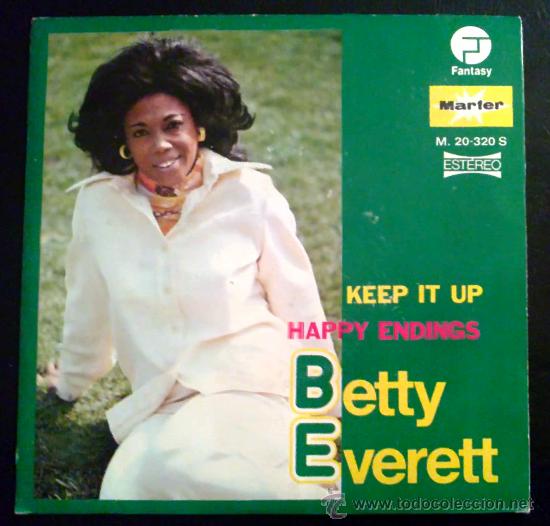 Discos de vinilo: BETTY EVERETT, KEEP IT UP - SINGLE - Foto 1