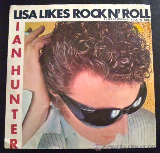 Discos de vinilo: IAN HUNTER, LISA LIKES ROCK N ROLL - SINGLE - Foto 1