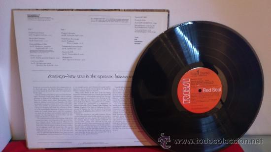 Discos de vinilo: Placido Domingo - Romantic Arias - Foto 2