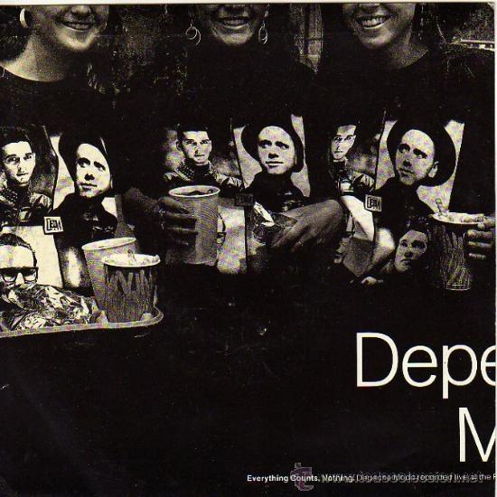 Discos de vinilo: DEPECHE MODE 7 SG, EVERITHING COUNTS +1, SPANISH EDIT - Foto 1