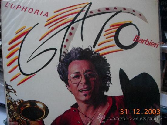Discos de vinilo: Gato Barbieri LP Euphoria - Foto 1