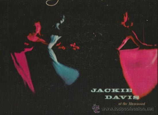 Discos de vinilo: LP JACKIE DAVIS AT THE HAMMOND : CHASING SHADOWS - Foto 1