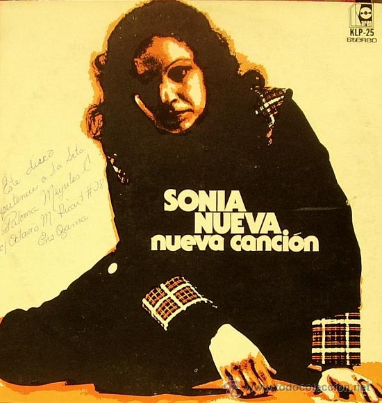 Vinyl records: SONIA-NUEVA CANCION LP VINILO 1976 (USA)