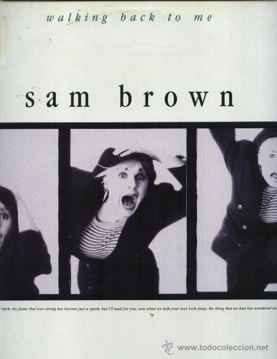 Discos de vinilo: Sam Brown - Walking Back To Me - Foto 1
