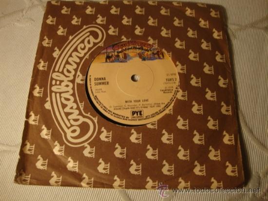 Discos de vinilo: SINGLE ORIGINAL DONNA SUMMER - Foto 2