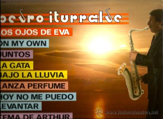 Discos de vinilo: LP PEDRO ITURRALDE - LOS OJOS DE EVA - Foto 1