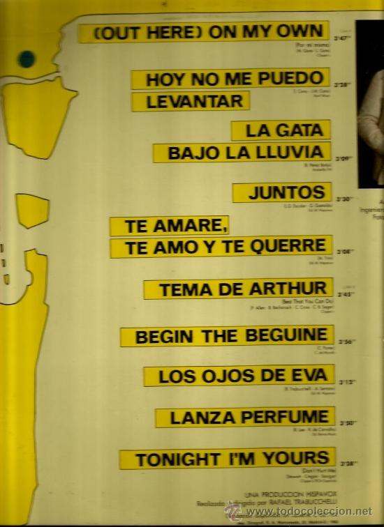Discos de vinilo: LP PEDRO ITURRALDE - LOS OJOS DE EVA - Foto 2