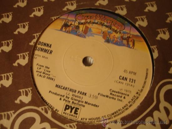 Discos de vinilo: SINGLE ORIGINAL DONNA SUMMER - Foto 1