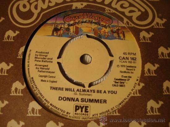 Discos de vinilo: SINGLE ORIGINAL DONNA SUMMER - Foto 1