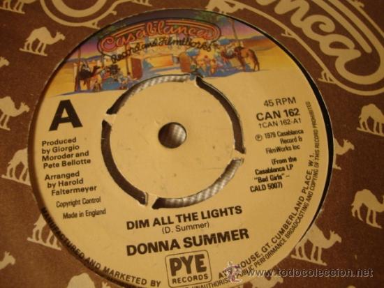 Discos de vinilo: SINGLE ORIGINAL DONNA SUMMER - Foto 2