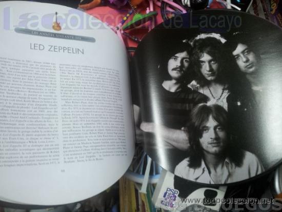 Discos de vinilo: GRAN LIBRO DEL ROCK DE LAS DECADAS DE LOS 60 A LOS 90, CON 250 PROTAGONISTAS EN FRANCES - Foto 13