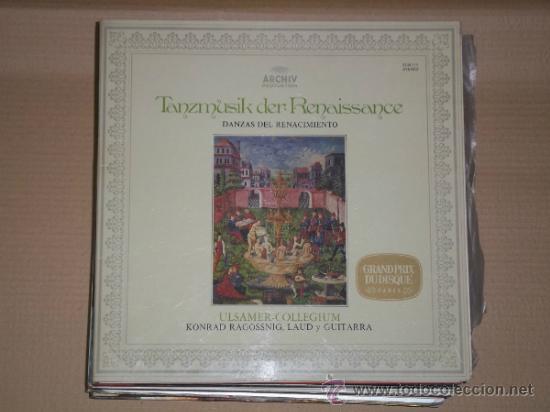 Discos de vinilo: Tanzmusik der Renaissance Danzas del Renacimiento