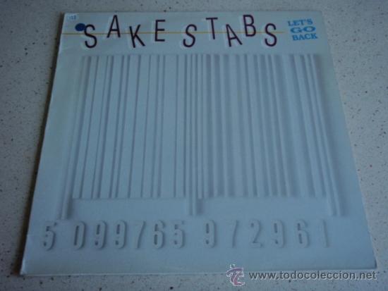 Discos de vinilo: SAKE STABS  ( LETS GO BACK   4 VERSIONES )  1991-HOLANDA   MAXI45   DANCE POOL - Foto 1