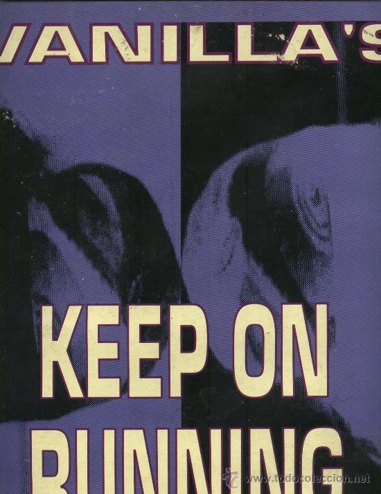 Discos de vinilo: Vanilla&acute;s - Keep On Running - Maxi Single de sello Max Music de 1990 - Foto 1
