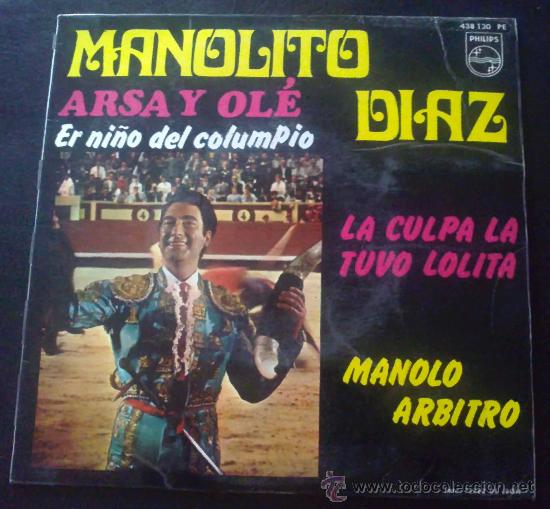 Discos de vinilo: MANOLO D&Iacute;AZ, ARSA Y OL&Eacute; - EP DE VINILO - Foto 1