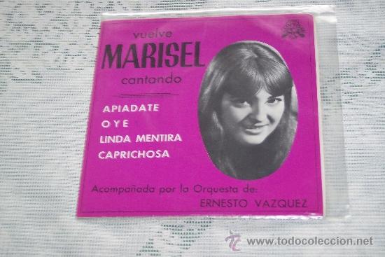 Discos de vinilo: MARISEL 7&acute;EP APIADATE + 3 TEMAS (1975) sello LUYTON *DISCO PROMOCIONAL-EXCEL.ESTADO - Foto 1