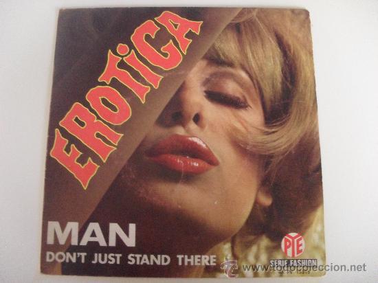 Discos de vinilo: MAN - EROTICA / DON`T JUST STAND THERE - Foto 1