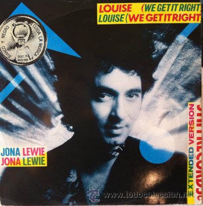 Discos de vinilo: JONA LEWIE: LOUISE-  SINGLE 10 - Foto 1