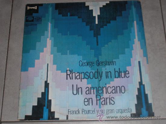Discos de vinilo: FRANK POURCEL - GEORGE GERSHWIN - RHAPSODY IN BLUE - LP - Foto 1