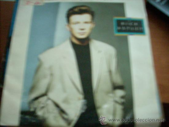 Vinyl-Schallplatten: LOTE 6 SINGLES DE RICK ASTLEY