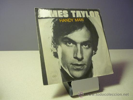 Discos de vinilo: JAMES TAYLOR  HANDY MAN  BARTENDER BLUES  SINGLE - Foto 1