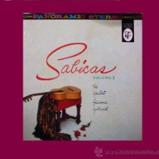 Discos de vinilo: SABICAS LP THE GREATEST FLAMENCO GUITARIST VOLUME 1 EKS-7117 USA. Lote 37965708