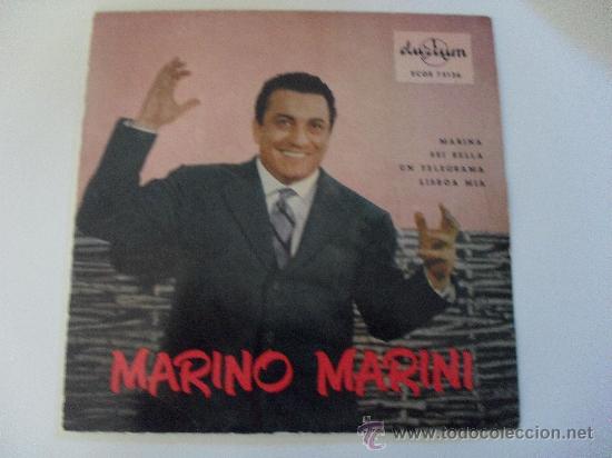 Discos de vinilo: MARINO MARINI Y SU CUARTETO - MARINA + 3 EP - Foto 1