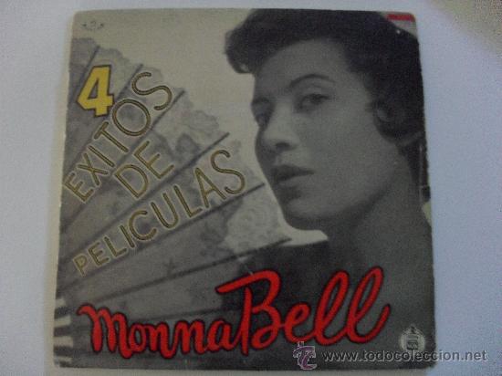 Discos de vinilo: 4 EXITOS DE PELICULAS -MONA BELL - PRISIONERA + 3 EP - Foto 1