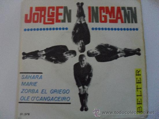 Discos de vinilo: JORGEN INGMANN - SAHARA + 3 EP 1965 - Foto 1
